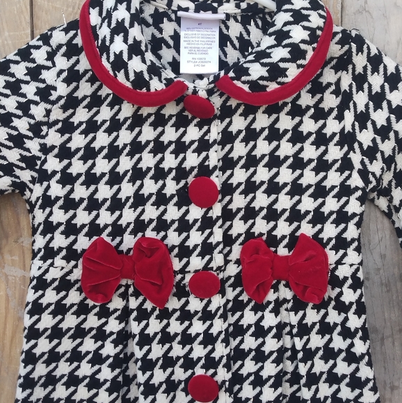 Houndstooth Dress Coat - Picture 2 of 7